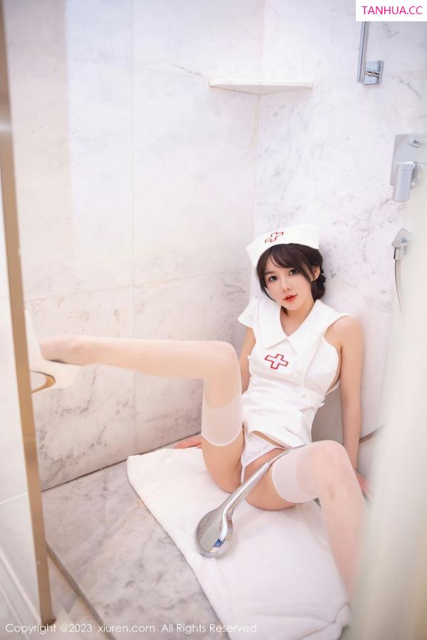 婠婠么  [XiuRen]高清写真图 2023.02.06 No.6221 婠婠么 护士服丝袜第65张图片